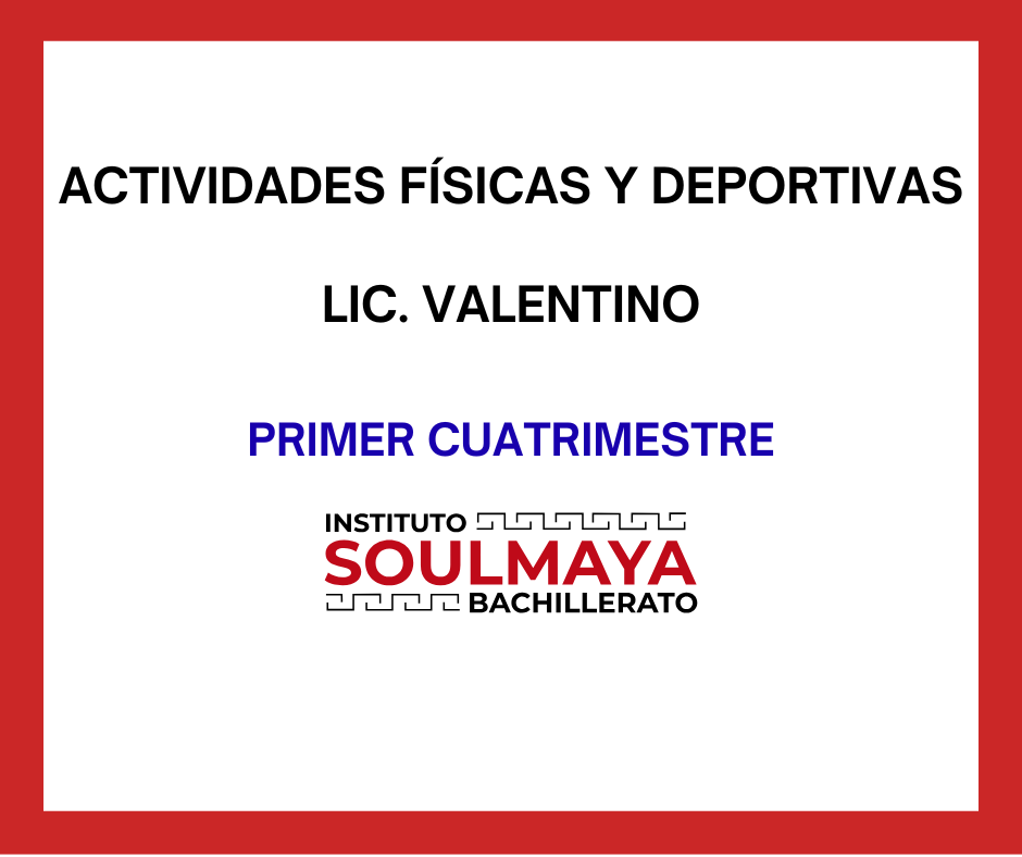 ACTIVIDADES FÍSICAS Y DEPORTIVAS