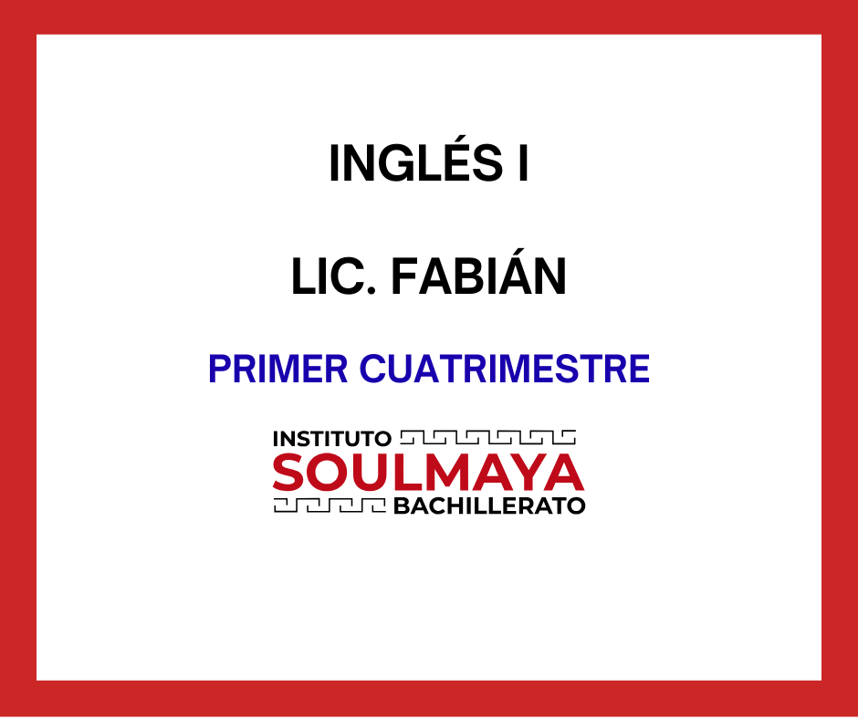 INGLÉS I