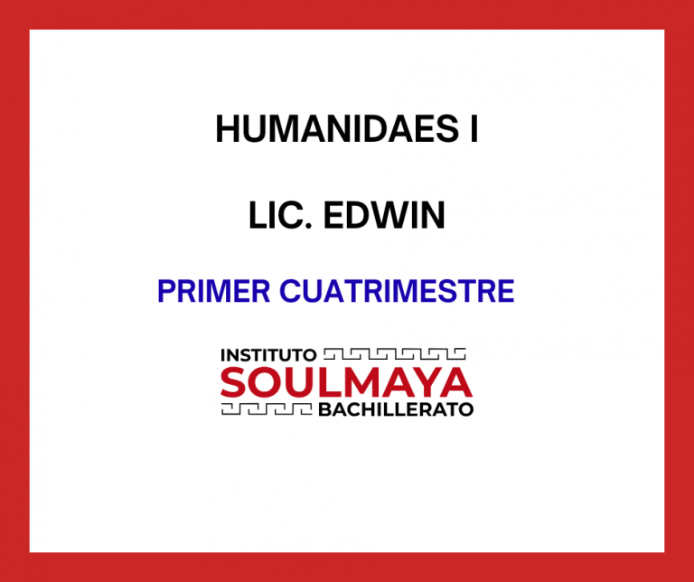 HUMANIDADES I