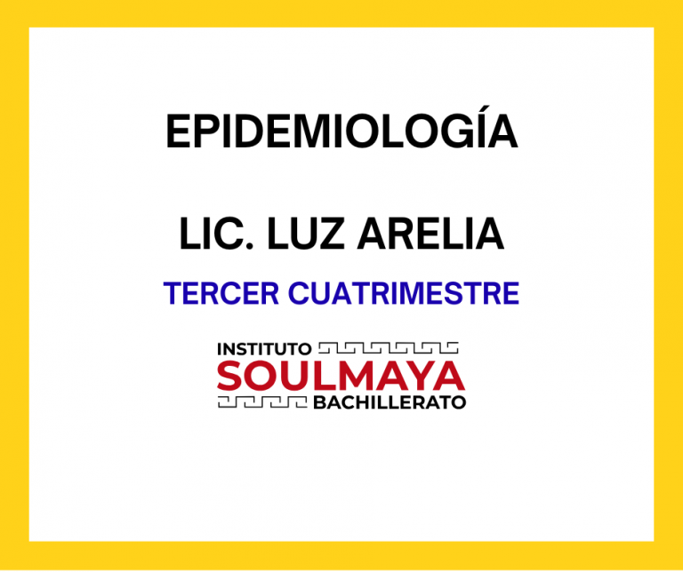 EPIDEMIOLOGÍA