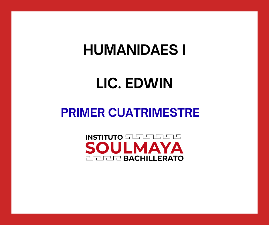 HUMANIDADES I